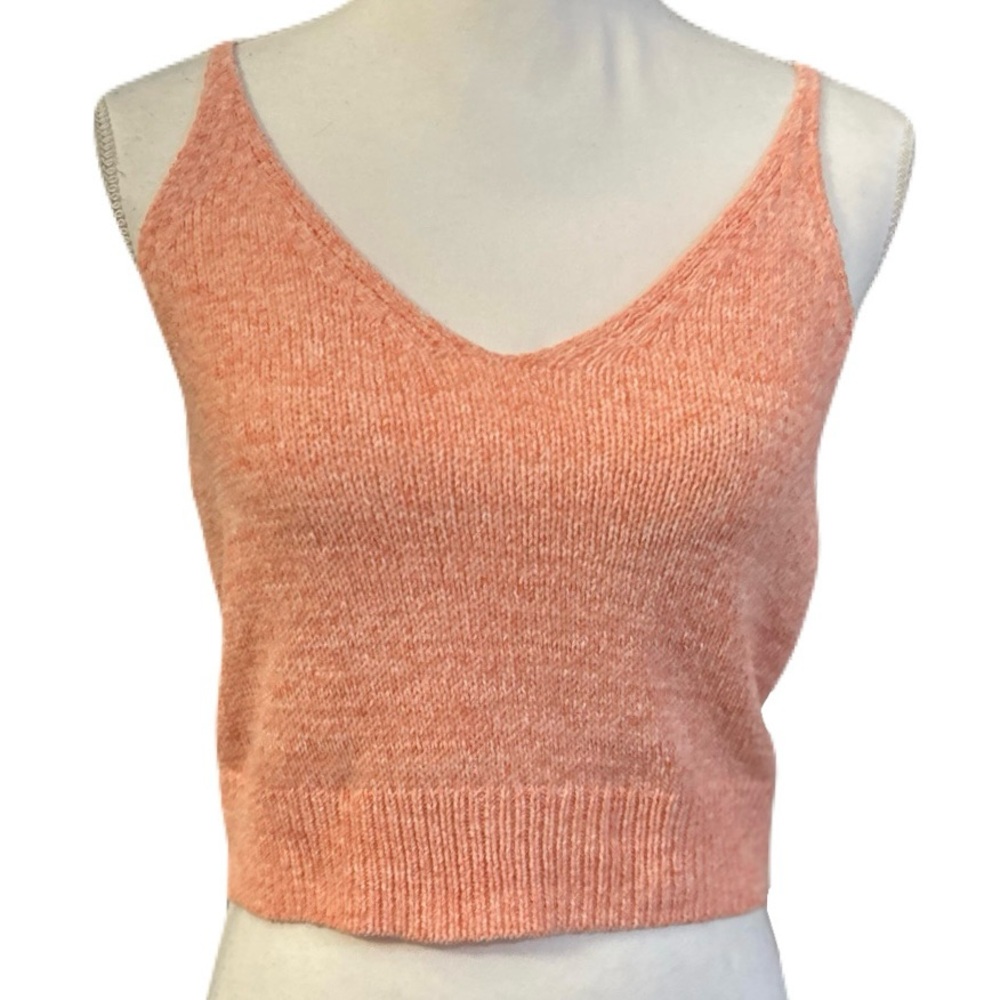 American Eagle Knit Sleeveless Crop Top, Size Large